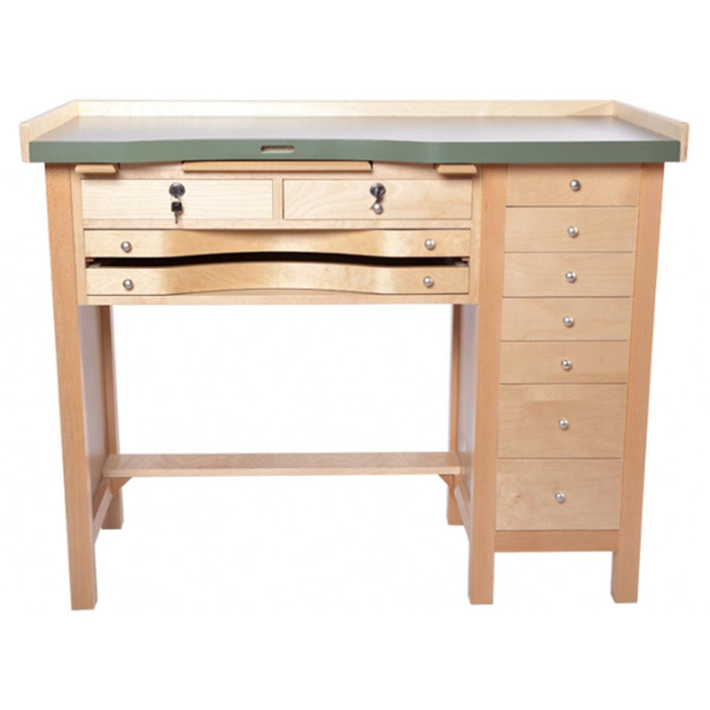High Quality Solid wood Jeweler's Workbench Convenient and efficient work  desk, Workbench with many drawers ,sea shipping only - AliExpress