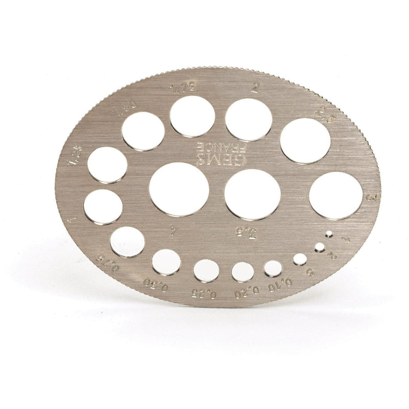 Diamond Gauge For Round Shapes-.01 point to 4 Carat Sizes - Otto Frei