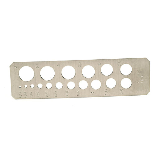 Diamond Gauge For Rounds 1 Point To 4 Carats-Rectangular Sha