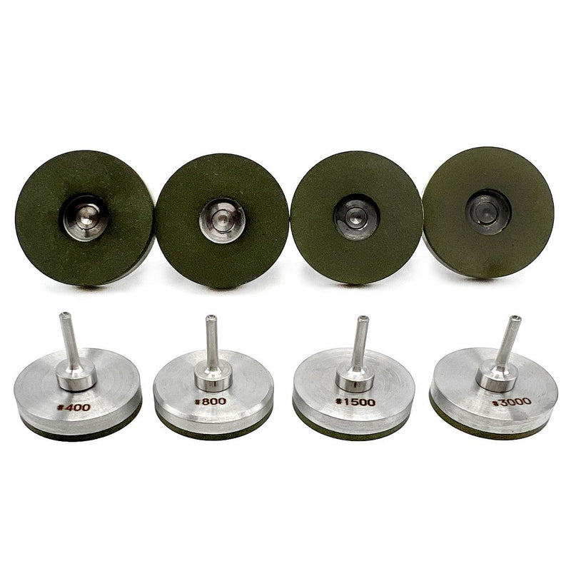 Diamond Grinding Wheels On 3/32" Shanks-400 to 3000 Grit - Otto Frei