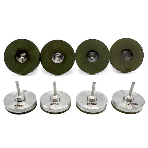 Diamond Grinding Wheels On 3/32" Shanks-400 to 3000 Grit - Otto Frei