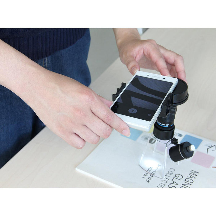 Diamond Inscription Reading Microscope, Stand & Smartphone Holder