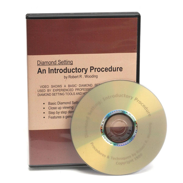 Diamond Setting-An Introductory Procedure-DVD-By Robert R. Wooding - Otto Frei