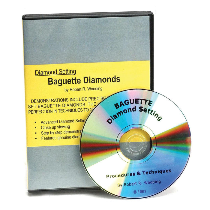 Diamond Setting-Baguette Diamonds-DVD-by Robert R. Wooding - Otto Frei