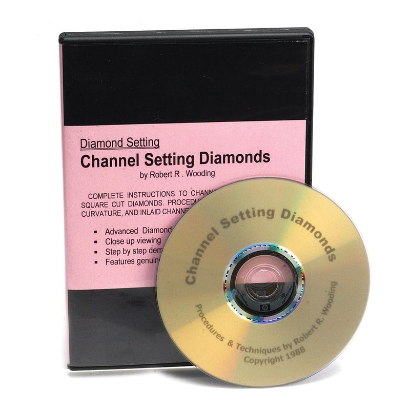 Diamond Setting-Channel Setting Diamond-DVD-by Robert R.Wooding - Otto Frei
