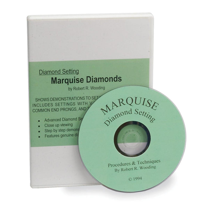 Diamond Setting-Marquise Diamonds-DVD- by Robert R. Wooding - Otto Frei
