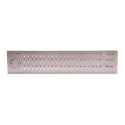 Drawplate-Combo Rd, 1/2Rd, Square 60Holes U - Otto Frei