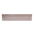 Drawplate-100V Combination Round, Half-Round & Square-51 Holes-Made in Italy