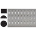 Drawplate-Combo Rd, 1/2Rd, Square 60Holes U - Otto Frei