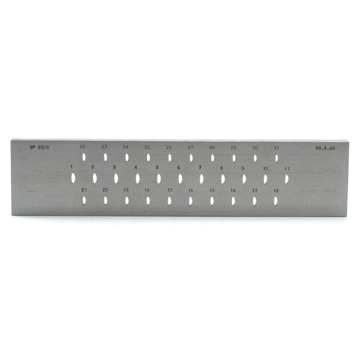OMO Comfort Fit Drawplate Profile 83 | 31-Hole Hardened Steel — Otto Frei