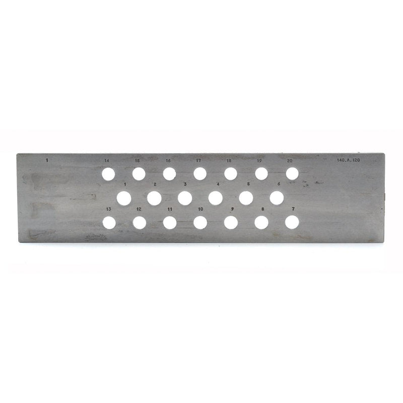 Drawplate Round 14-12MM 20 Holes - Otto Frei