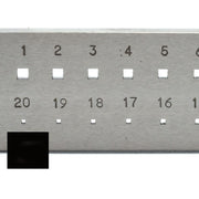 Drawplate Square 2-F 20 Holes - Otto Frei