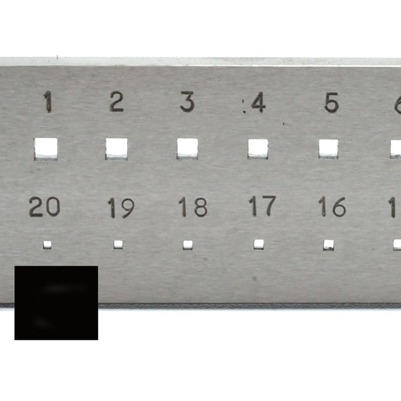 Drawplate Square 2-F 20 Holes - Otto Frei