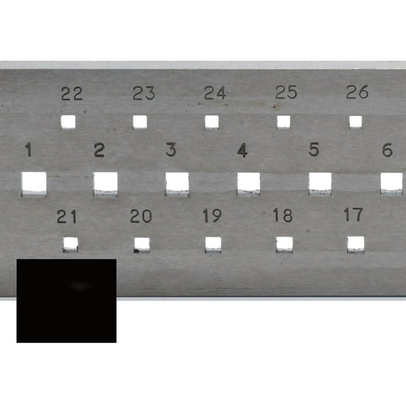 Drawplate Square 3-0.5MM 31 Holes - Otto Frei