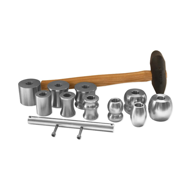 Durston 10 Piece Bangle Bracelet Forming Set With Bar & Forming Mallet - Otto Frei