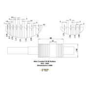 Durston 1004 Mini Comfort Fit 80 Rolling Mill - Otto Frei