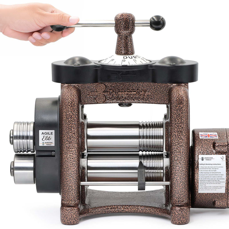 Durston 1017 Agile Elite C110mm Combo Rolling Mill with Reduction Gear - Otto Frei