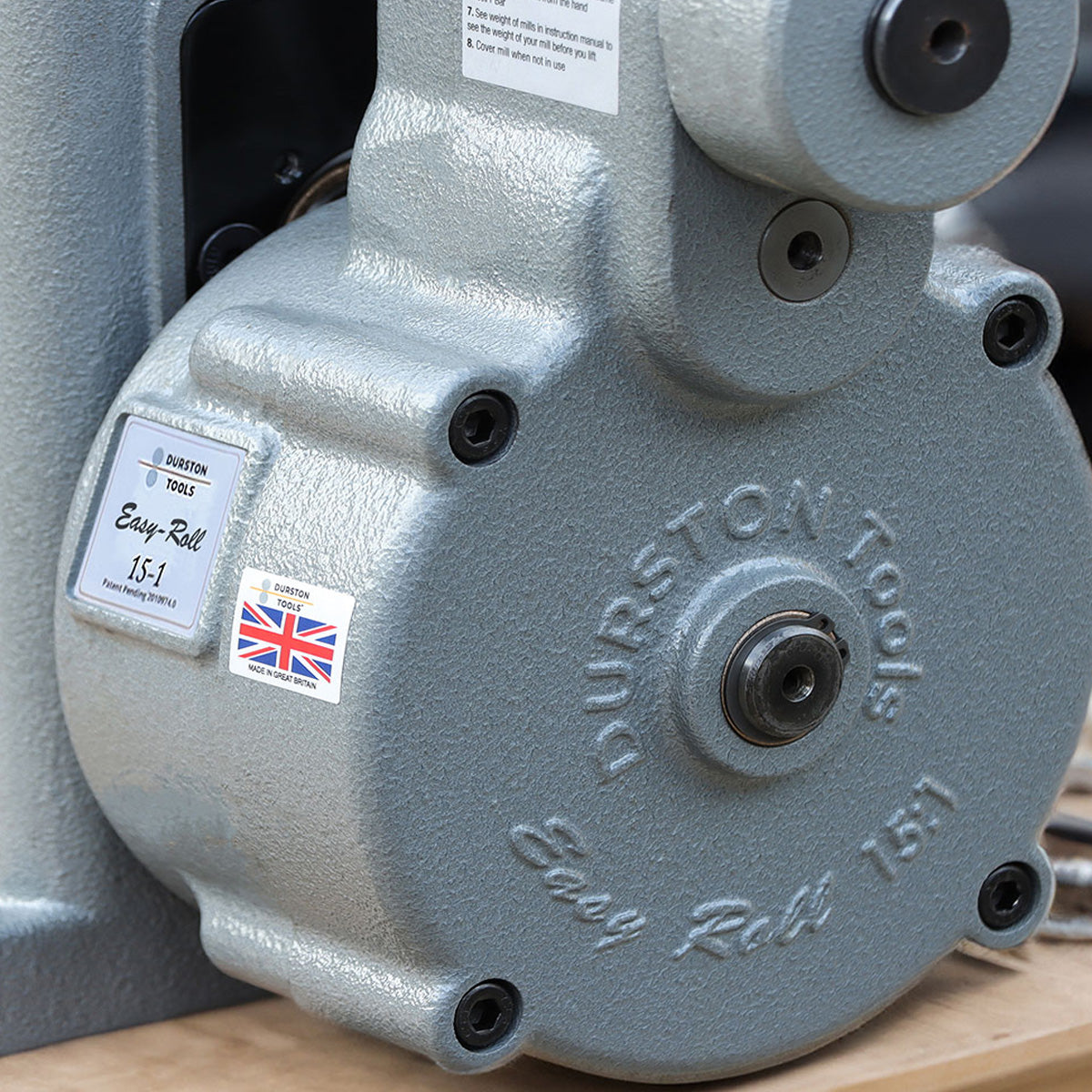 Lucinda Easy Roll C130 Combo Rolling Mill 15:1 Gearbox | Durston