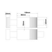 Durston 1086 Power TUI C130 Single Sided 130mm Combo & 10mm Roll Gap Rolling Mill - Otto Frei