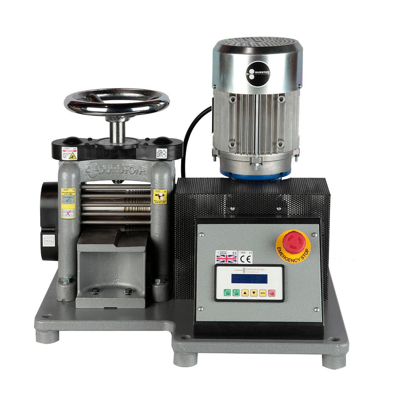 Durston Power TUI C130 Single Sided 130mm Combo Flat & Wire Rolling Mill 110V - Otto Frei