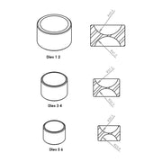 Durston 1111 Doming Punch & Die Set Complete - Otto Frei