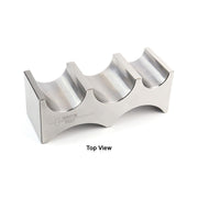 Durston 1157 Large Radiused Steel Forming Block With 5 Half-Round Slots - Otto Frei
