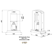 Durston 1211 20-Ton Hydraulic Press - Otto Frei