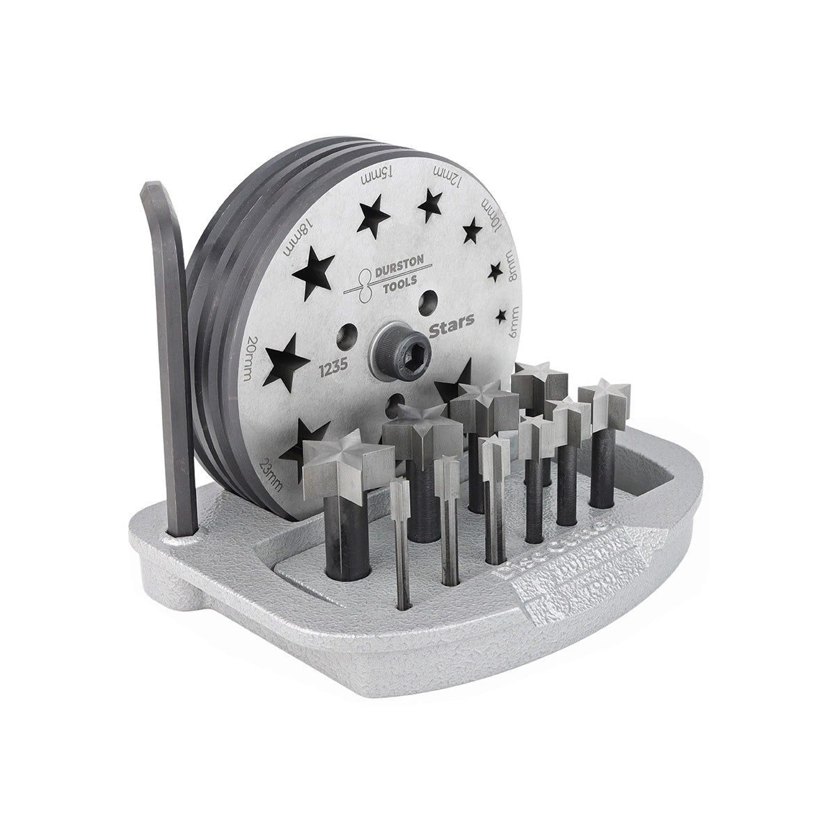 Durston 1235 Star Shaped Disc Cutter Set | Durston — Otto Frei