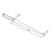 Durston 1503 Steel Plain Round Mandrel 5mm to 20mm - Otto Frei