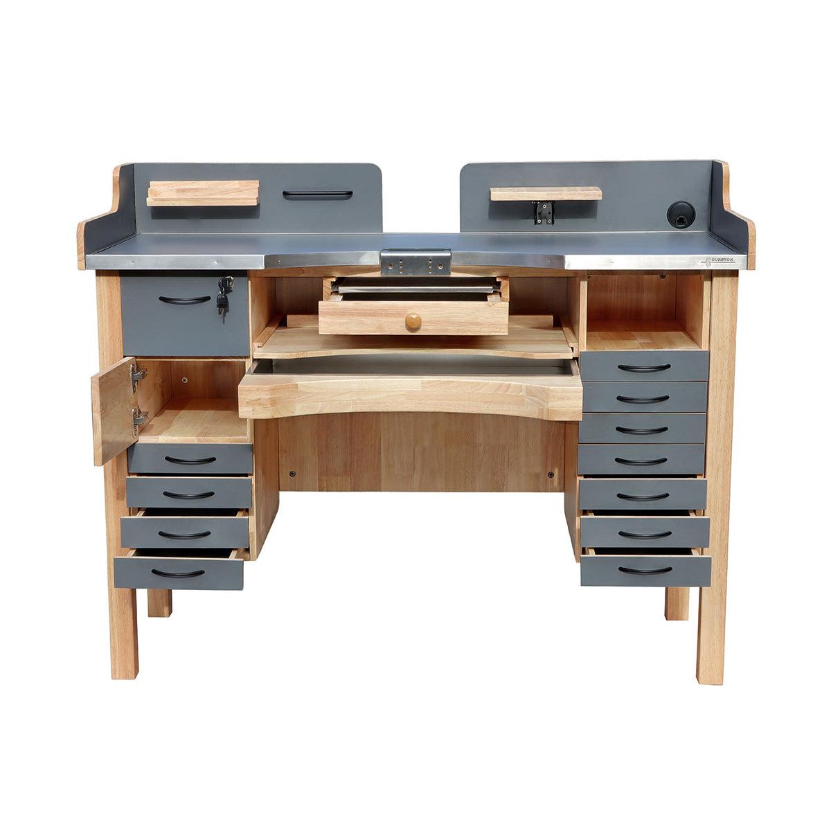 Durston 1926 Elite HPL Jewelers Workbench with Storage | HPL