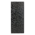 Plaque à motif en acier Durston 2113, motif de feuilles