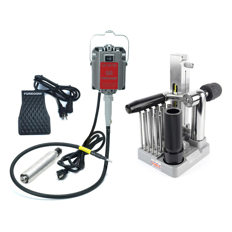 Durston Complete Jump Ring Maker and 230V Foredom Flex Shaft Combo - Otto Frei