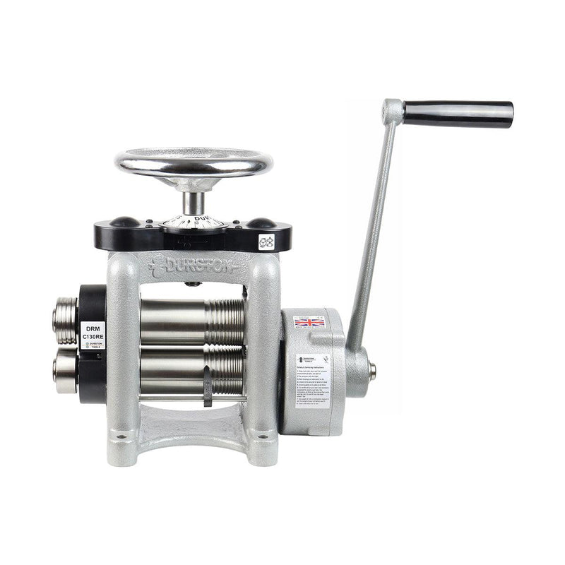 Durston DRM C130RE Combination 130mm Rolling Mill with Reduction Gear & Extension Rolls - Otto Frei