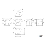 Durston Large 70mm Die Block - Otto Frei