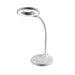 Durston LED Circle Table Lamp White - 110V - Otto Frei