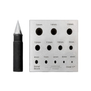 Durston Oval Bezel Block Set-17 Degree-3 Rows 4mm to 16mm - Otto Frei