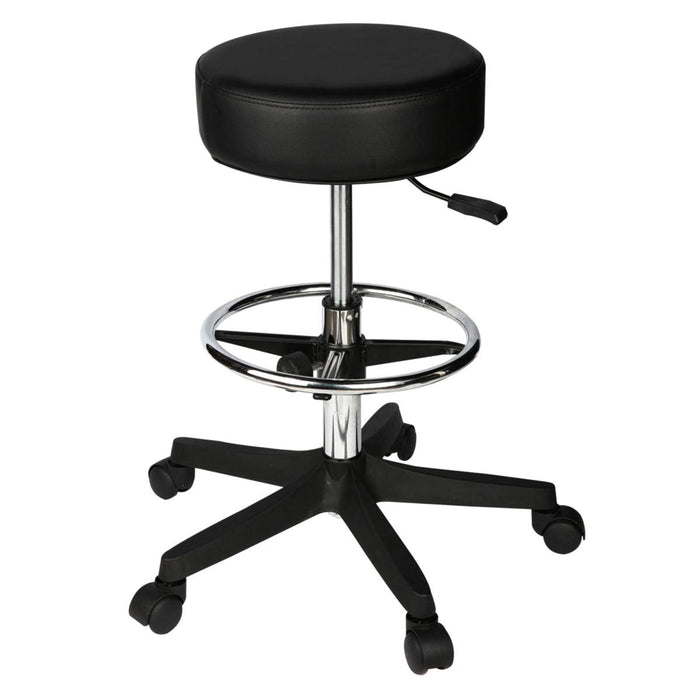 Durston Padded Jewellers Stool with Foot Rest - Otto Frei