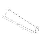 Durston Round Bracelet Mandrel 15" (380mm) Long - Otto Frei