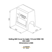 Durston Small Rolling Mill Cover - Otto Frei