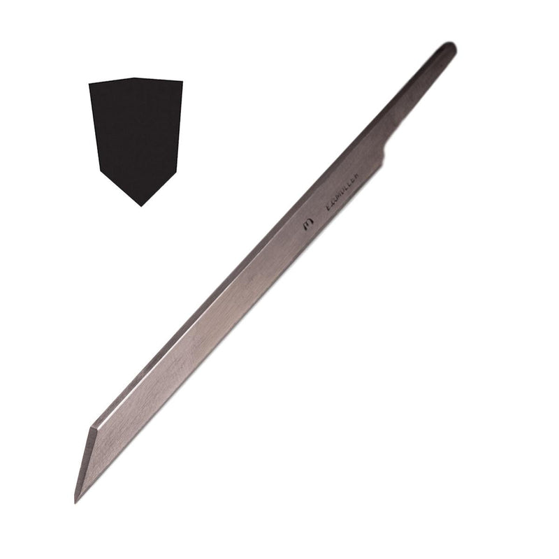 E. C. Muller Bevel Gravers Carbon Steel-Sizes 1, 2 & 3 - Otto Frei