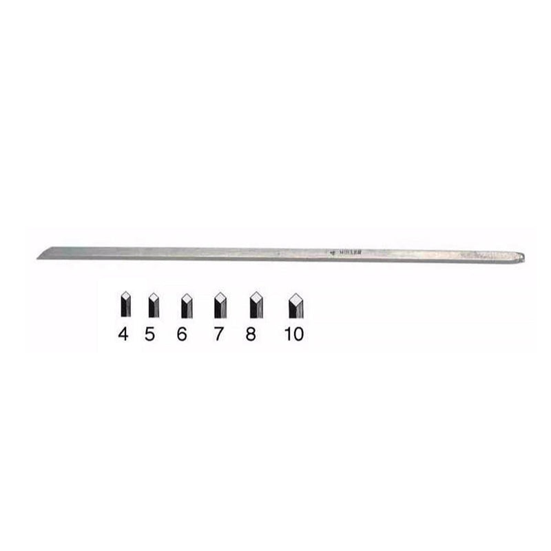 Square Gravers E. C. Muller Square Gravers Carbon Steel Sizes 4–10 | E. C. Muller ...