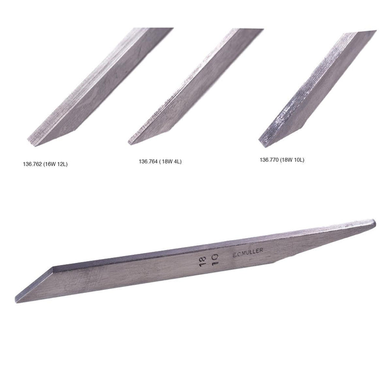 Fallen Gravers E. C. Muller Straight Liner Gravers | OttoFrei: Otto Frei