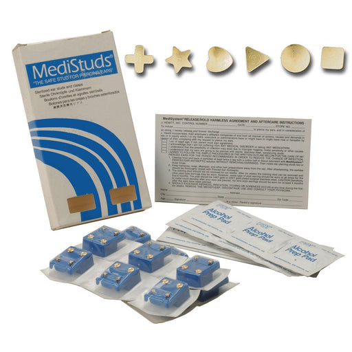 Ear Piercing Studs 24K Gold Plated Designs - Otto Frei