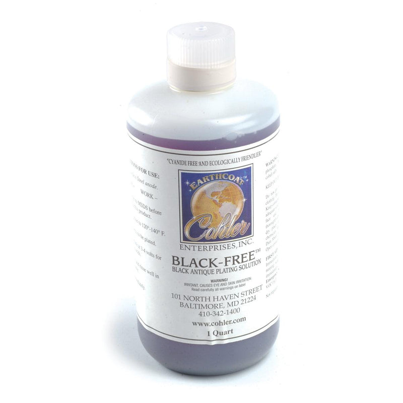 EarthCoat Black-Free Black Antique Plating Solution - Otto Frei