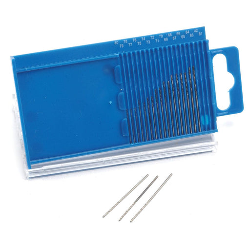 Economy HSS Twist Drill Set Of 20 Sizes 61 to 80 - Otto Frei
