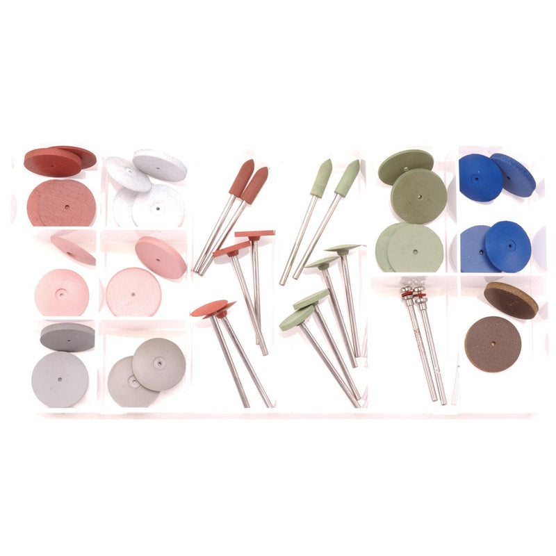 Edenta Swiss Polishing & Abrasive Wheels Kit - Otto Frei