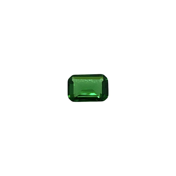 Emerald Cut Faceted Lab-Created Nano Crystal Emerald - Otto Frei