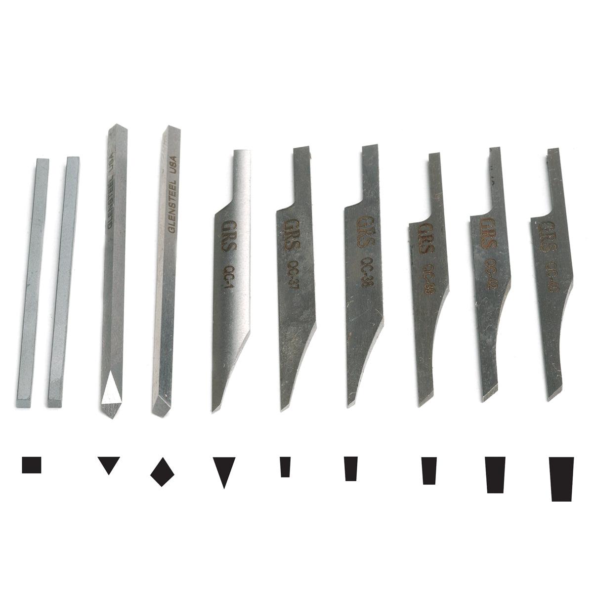 GRS 022-526 Mixed Graver Kit | GRS Engravers — Otto Frei