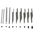 Graveurs GRS 022-526 Kit mixte de burins