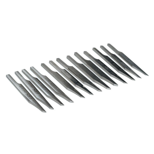 Engravers GRS 022-581 Quick Change Pre-Cut Graver Kit X 12 - Otto Frei